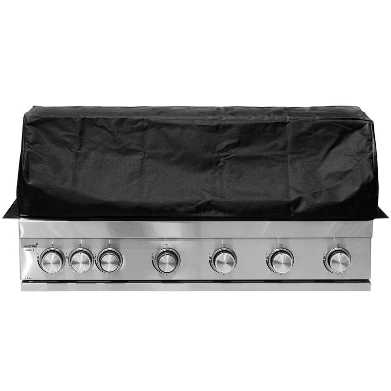 Mustang grillovertrekk til Jewel 6 built-in gassgrill, svart PVC-belagt
